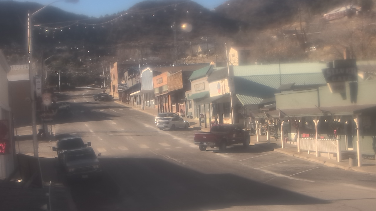 Thumbnail for current weather camera view from Overland Hotel in Pioche, Nevada