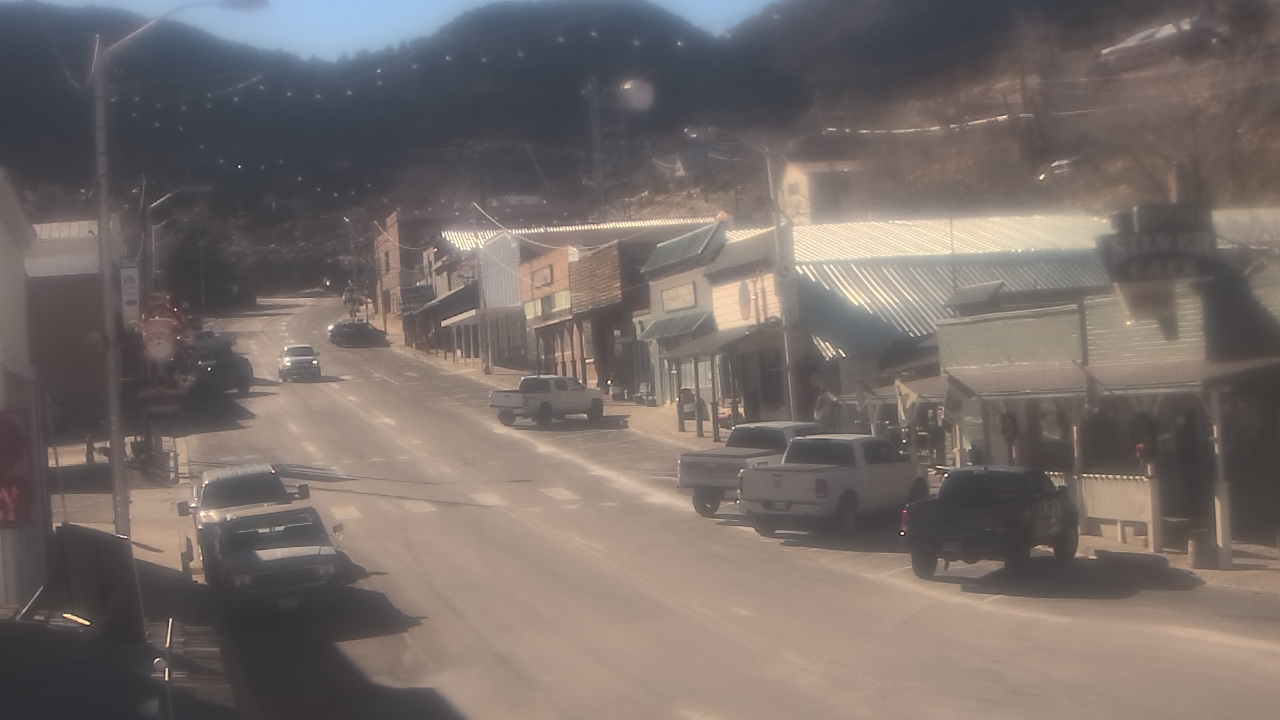 Thumbnail for current weather camera view from Overland Hotel in Pioche, Nevada