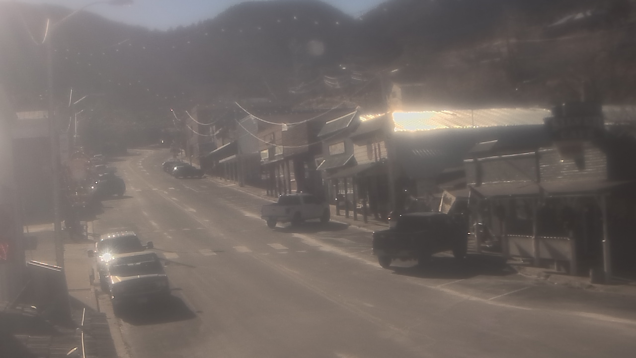 Thumbnail for current weather camera view from Overland Hotel in Pioche, Nevada