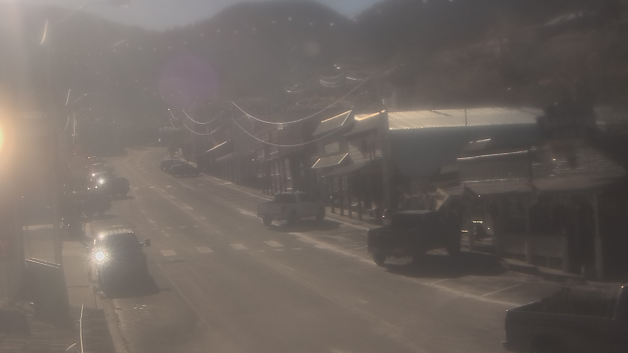 Thumbnail for current weather camera view from Overland Hotel in Pioche, Nevada