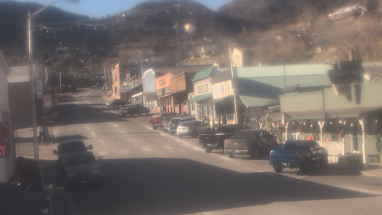 Thumbnail for current weather camera view from Overland Hotel in Pioche, Nevada