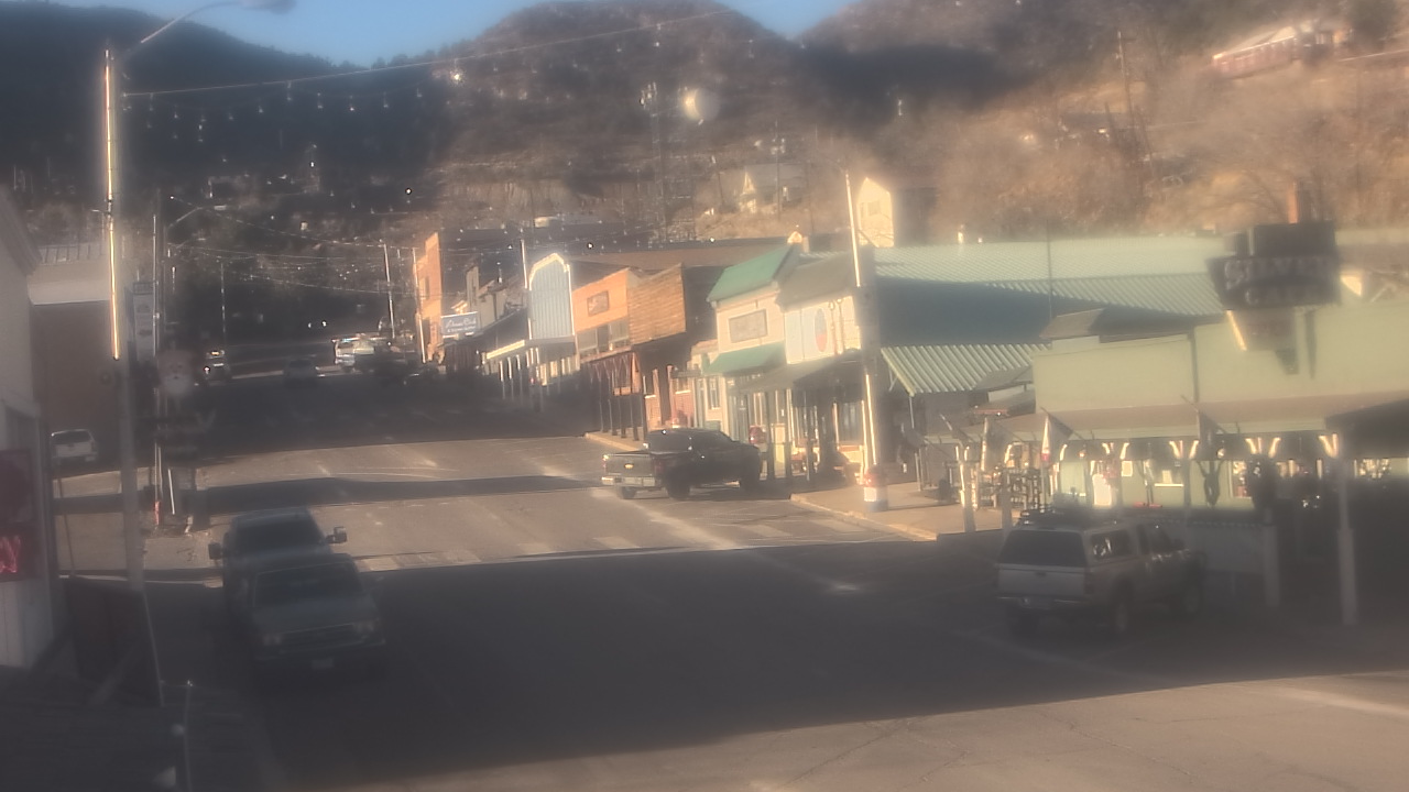 Thumbnail for current weather camera view from Overland Hotel in Pioche, Nevada