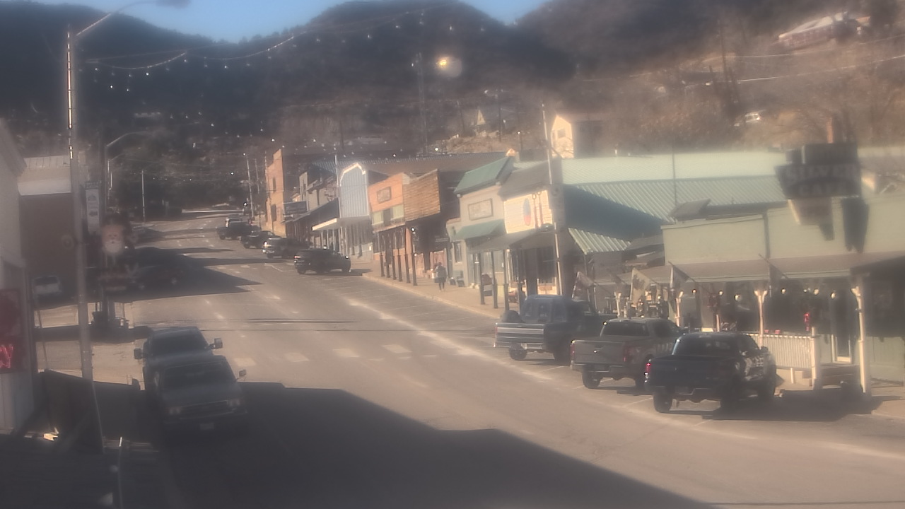 Thumbnail for current weather camera view from Overland Hotel in Pioche, Nevada