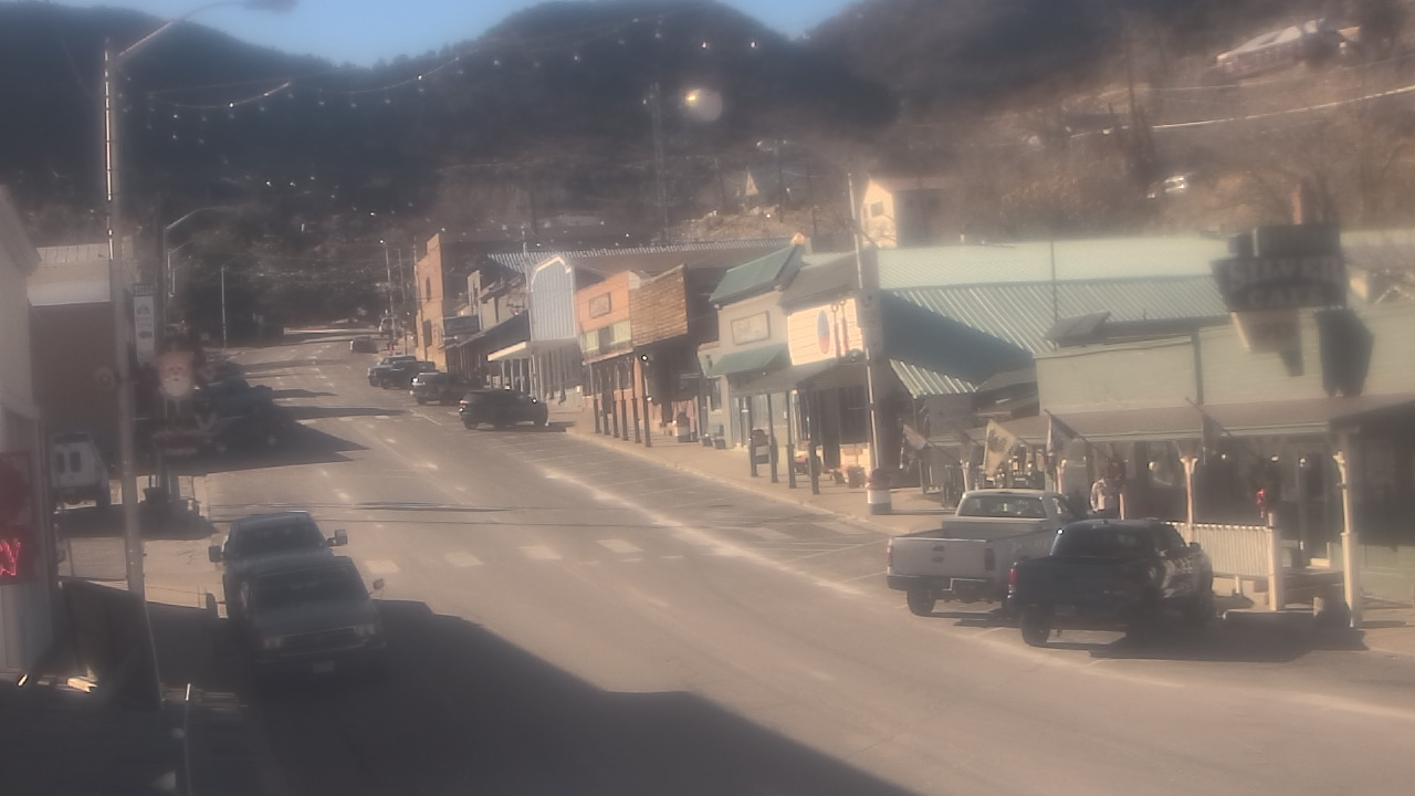 Thumbnail for current weather camera view from Overland Hotel in Pioche, Nevada