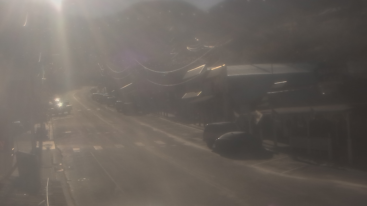 Thumbnail for current weather camera view from Overland Hotel in Pioche, Nevada