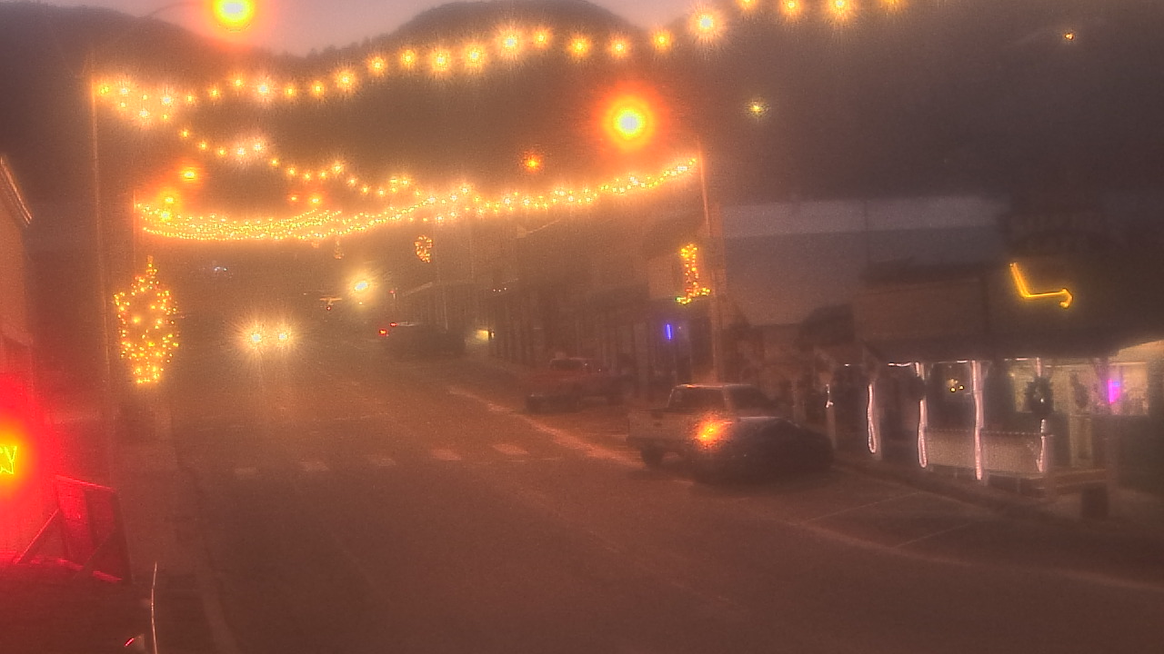 Thumbnail for current weather camera view from Overland Hotel in Pioche, Nevada