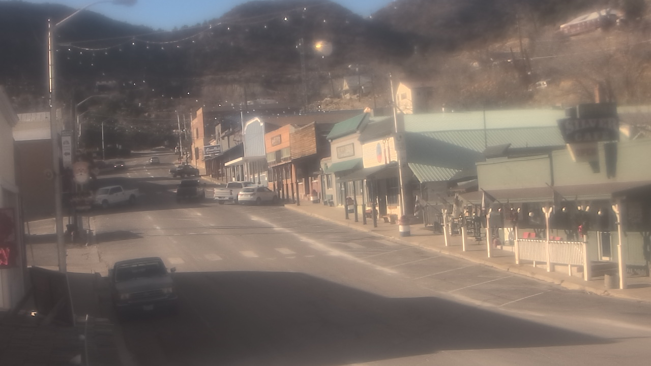 Thumbnail for current weather camera view from Overland Hotel in Pioche, Nevada