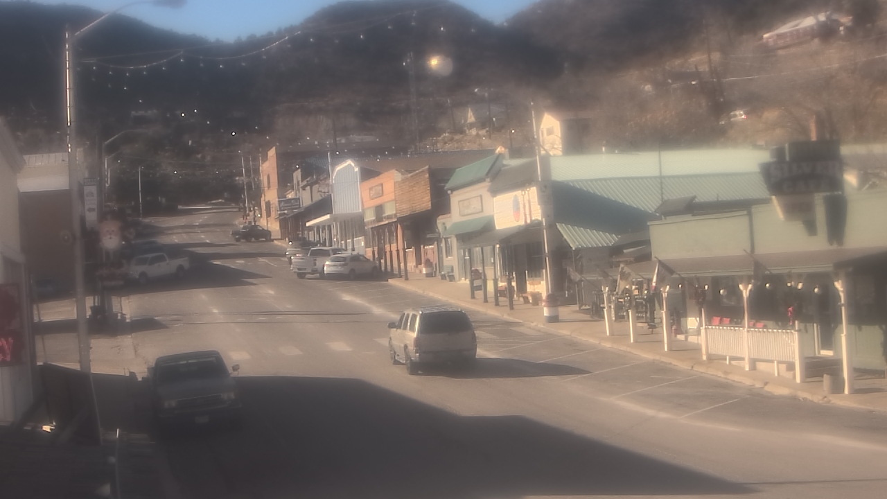 Thumbnail for current weather camera view from Overland Hotel in Pioche, Nevada