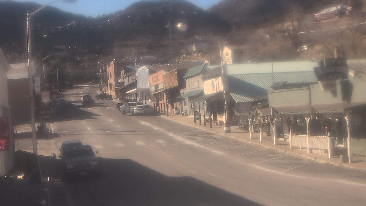 Thumbnail for current weather camera view from Overland Hotel in Pioche, Nevada