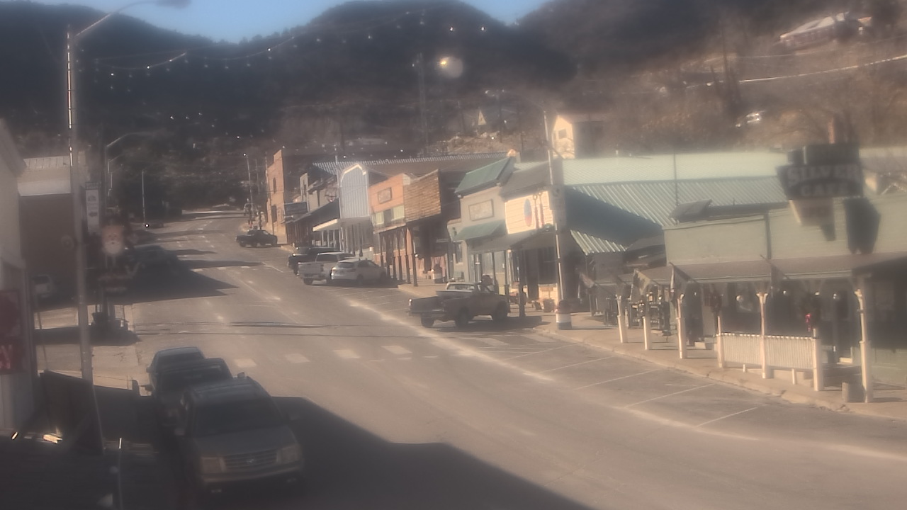 Thumbnail for current weather camera view from Overland Hotel in Pioche, Nevada