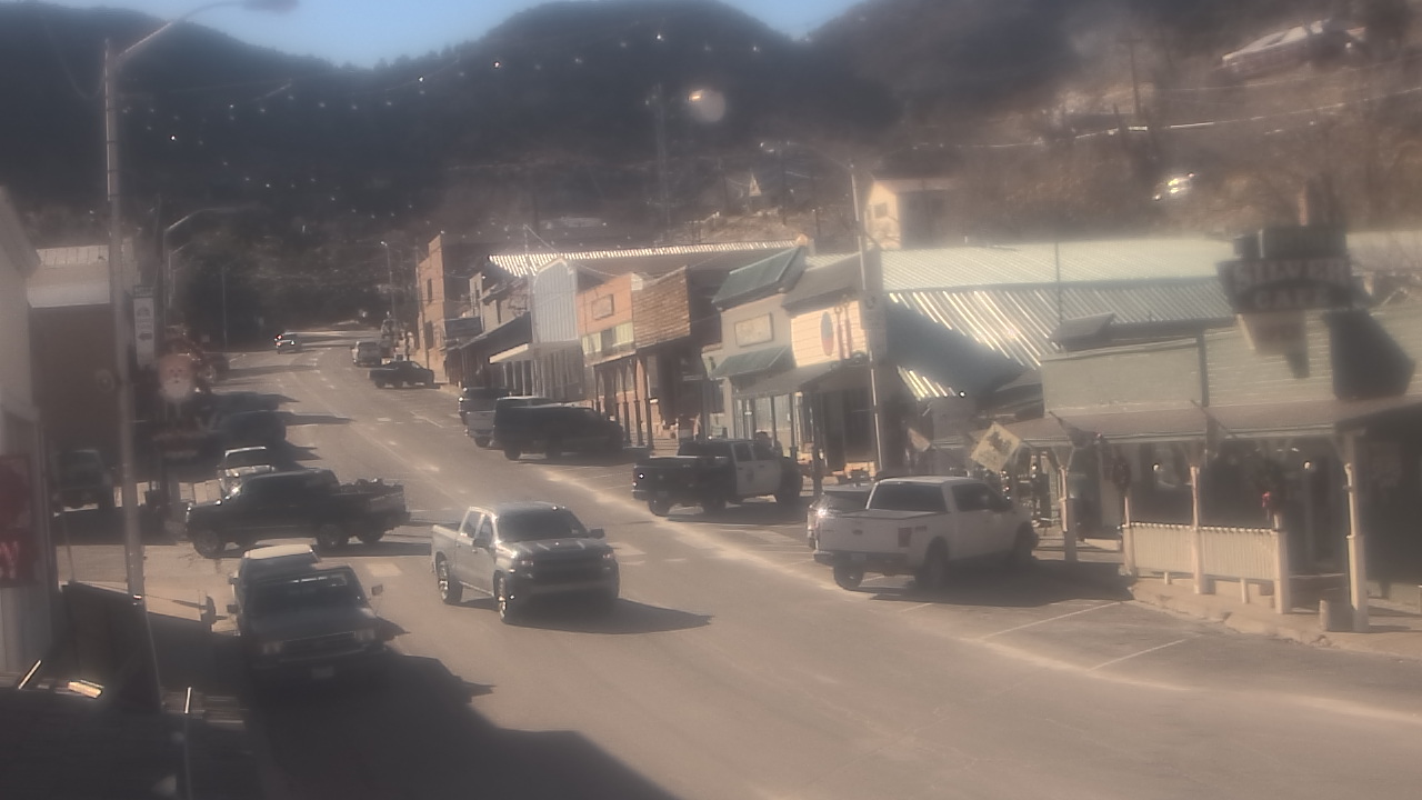 Thumbnail for current weather camera view from Overland Hotel in Pioche, Nevada