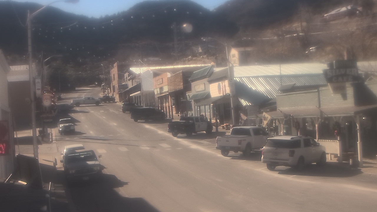 Thumbnail for current weather camera view from Overland Hotel in Pioche, Nevada