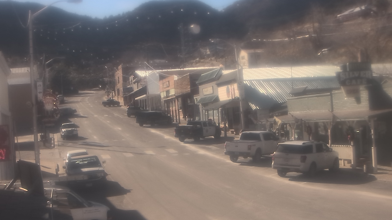 Thumbnail for current weather camera view from Overland Hotel in Pioche, Nevada