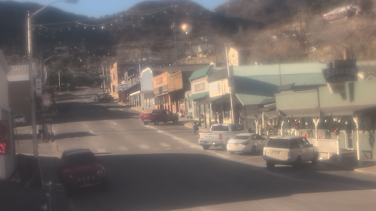 Thumbnail for current weather camera view from Overland Hotel in Pioche, Nevada