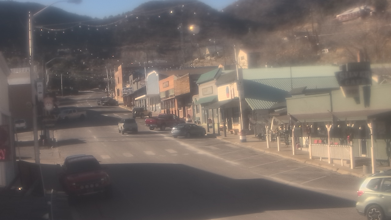 Thumbnail for current weather camera view from Overland Hotel in Pioche, Nevada