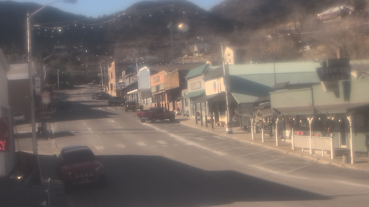 Thumbnail for current weather camera view from Overland Hotel in Pioche, Nevada