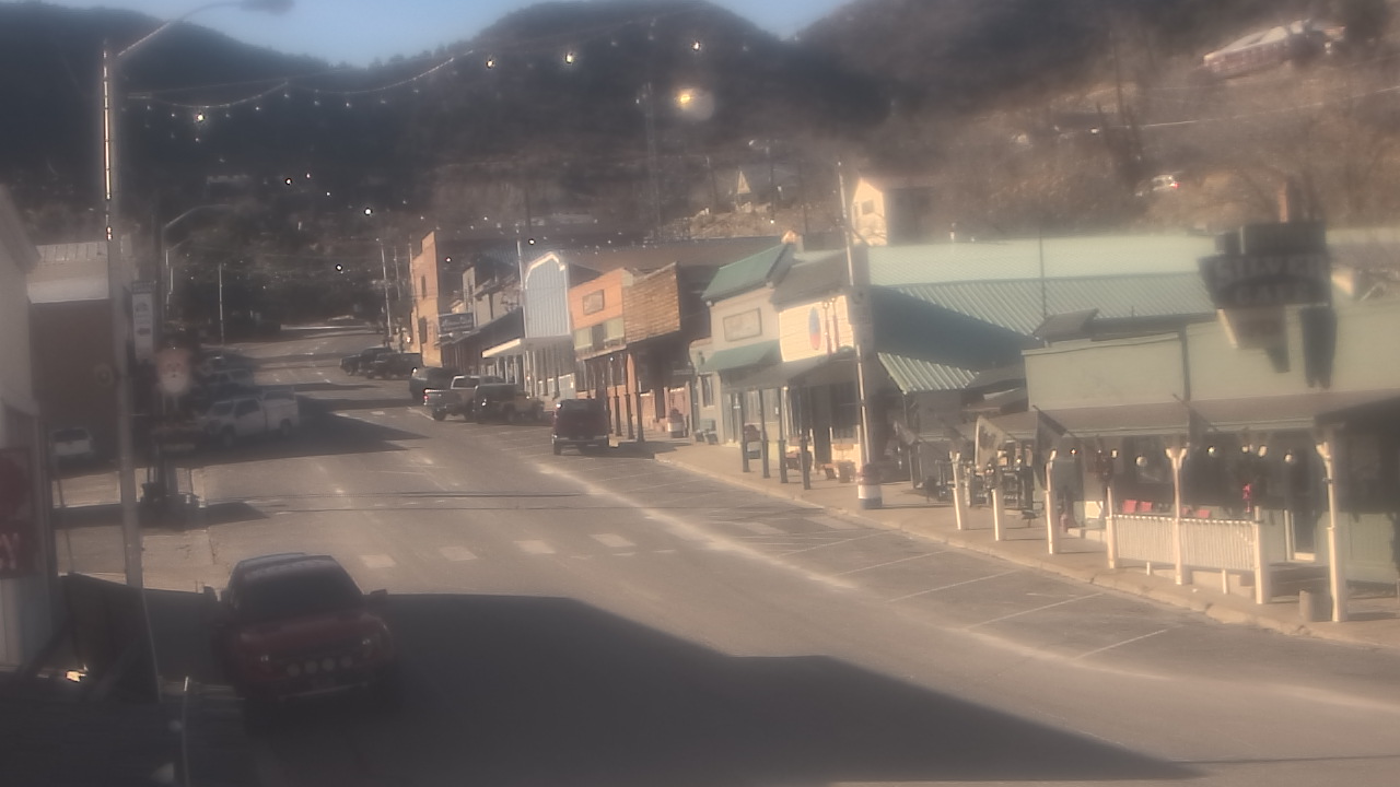 Thumbnail for current weather camera view from Overland Hotel in Pioche, Nevada