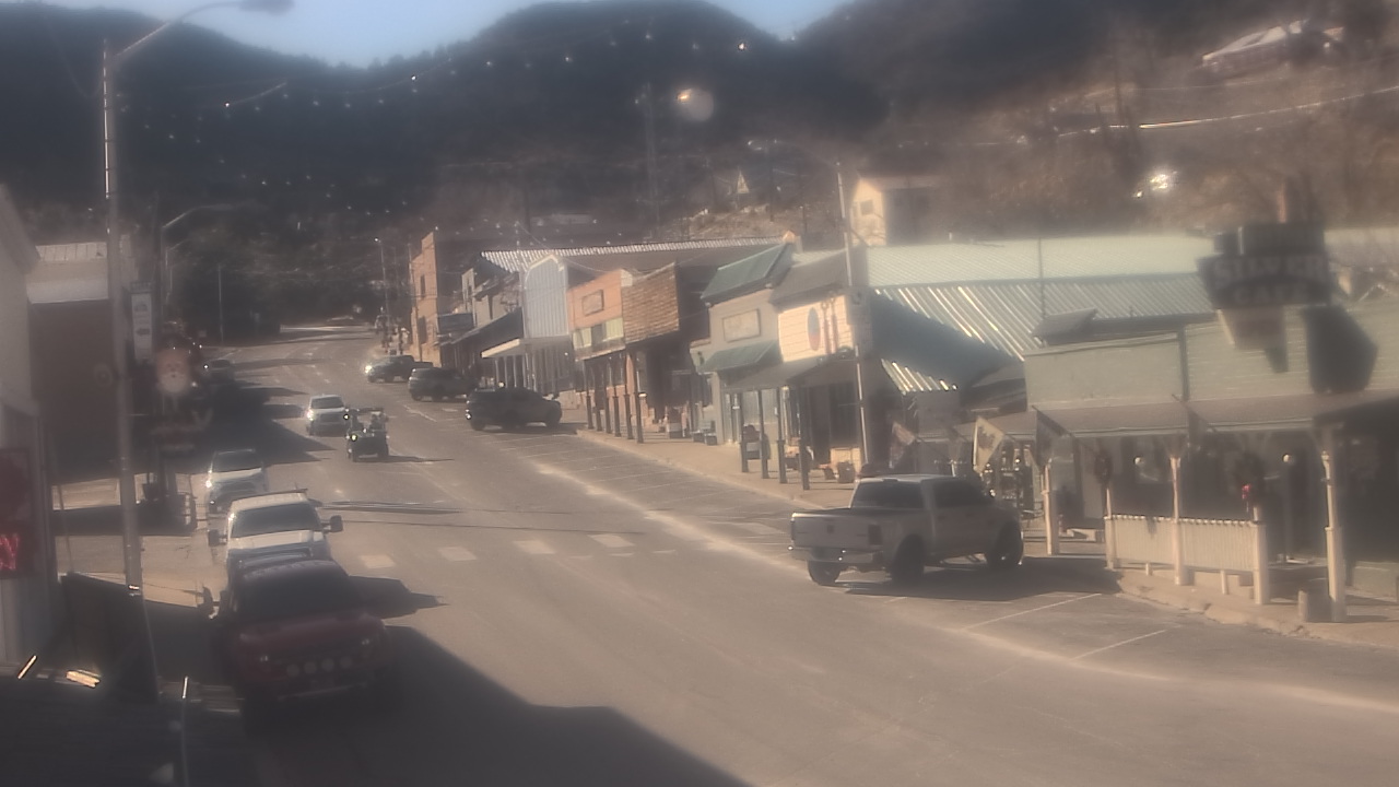 Thumbnail for current weather camera view from Overland Hotel in Pioche, Nevada