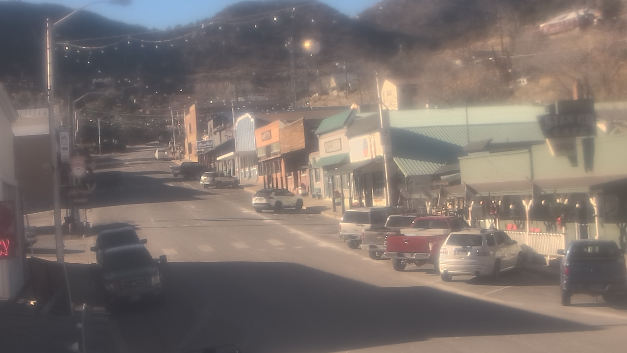 Thumbnail for current weather camera view from Overland Hotel in Pioche, Nevada