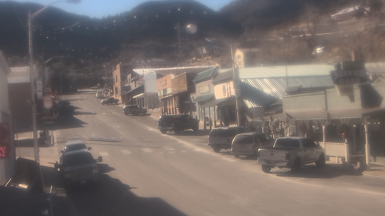 Thumbnail for current weather camera view from Overland Hotel in Pioche, Nevada