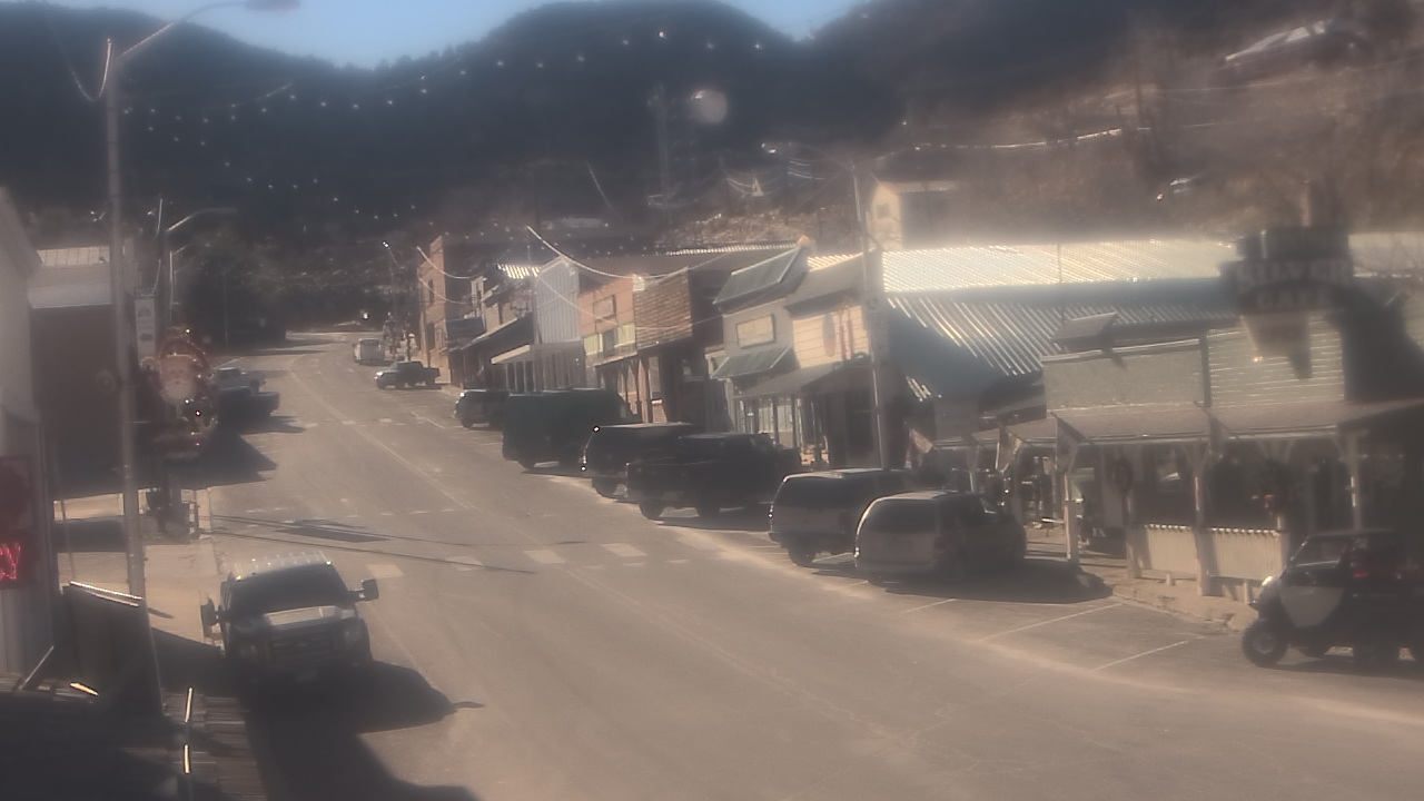 Thumbnail for current weather camera view from Overland Hotel in Pioche, Nevada