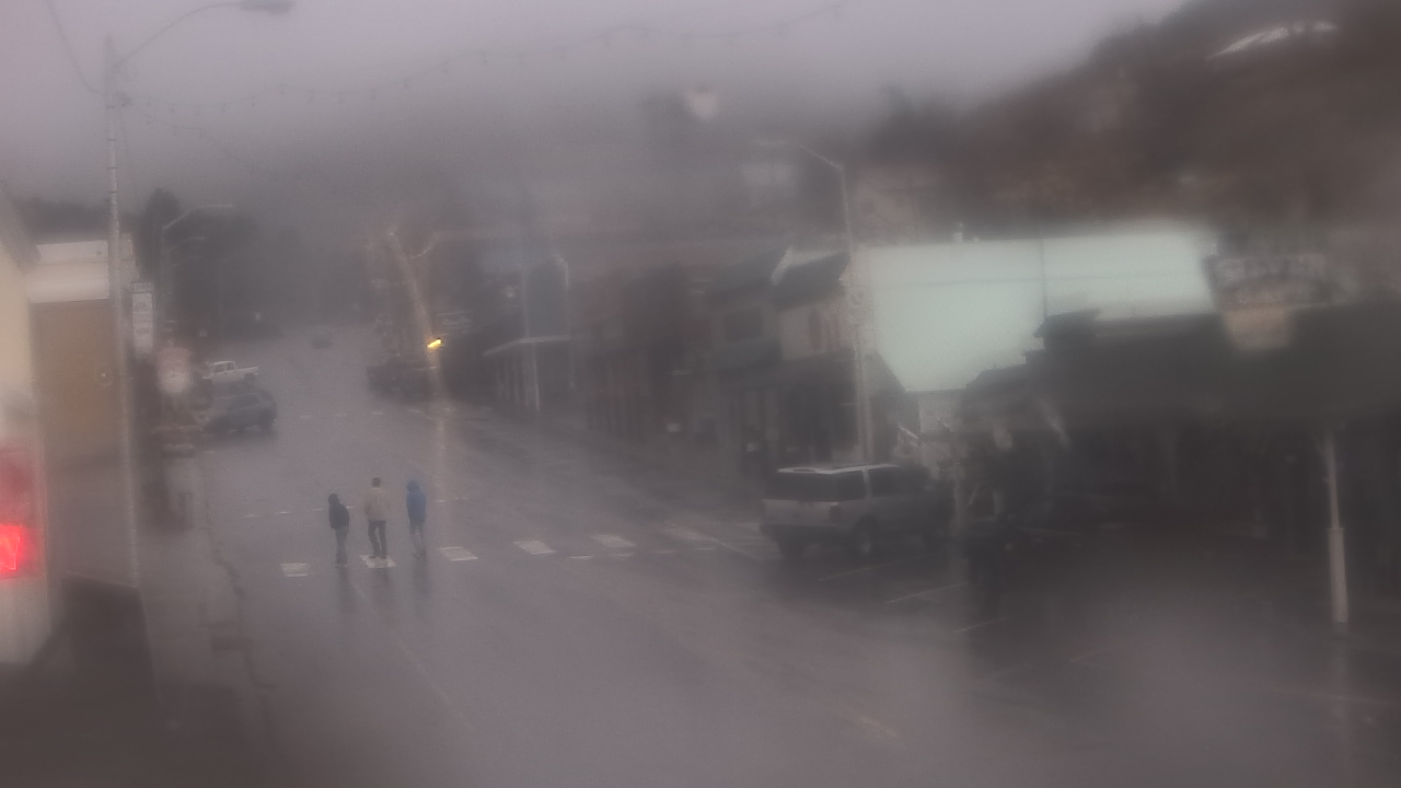 Thumbnail for current weather camera view from Overland Hotel in Pioche, Nevada