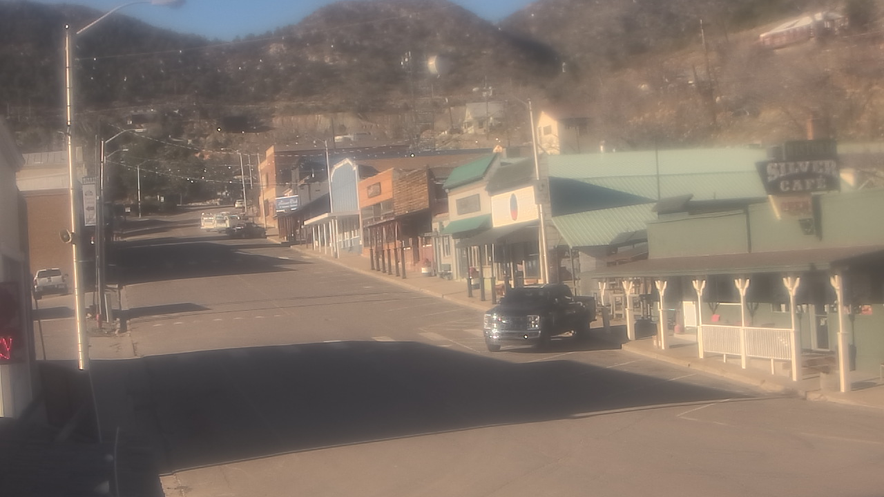 Thumbnail for current weather camera view from Overland Hotel in Pioche, Nevada