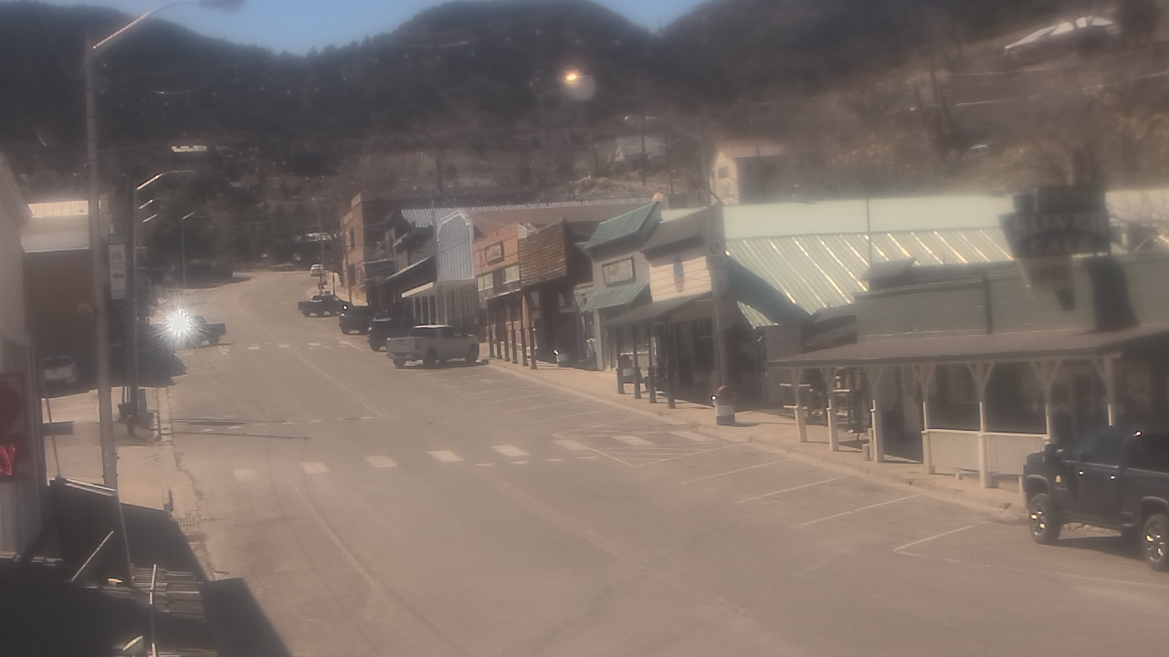 Thumbnail for current weather camera view from Overland Hotel in Pioche, Nevada