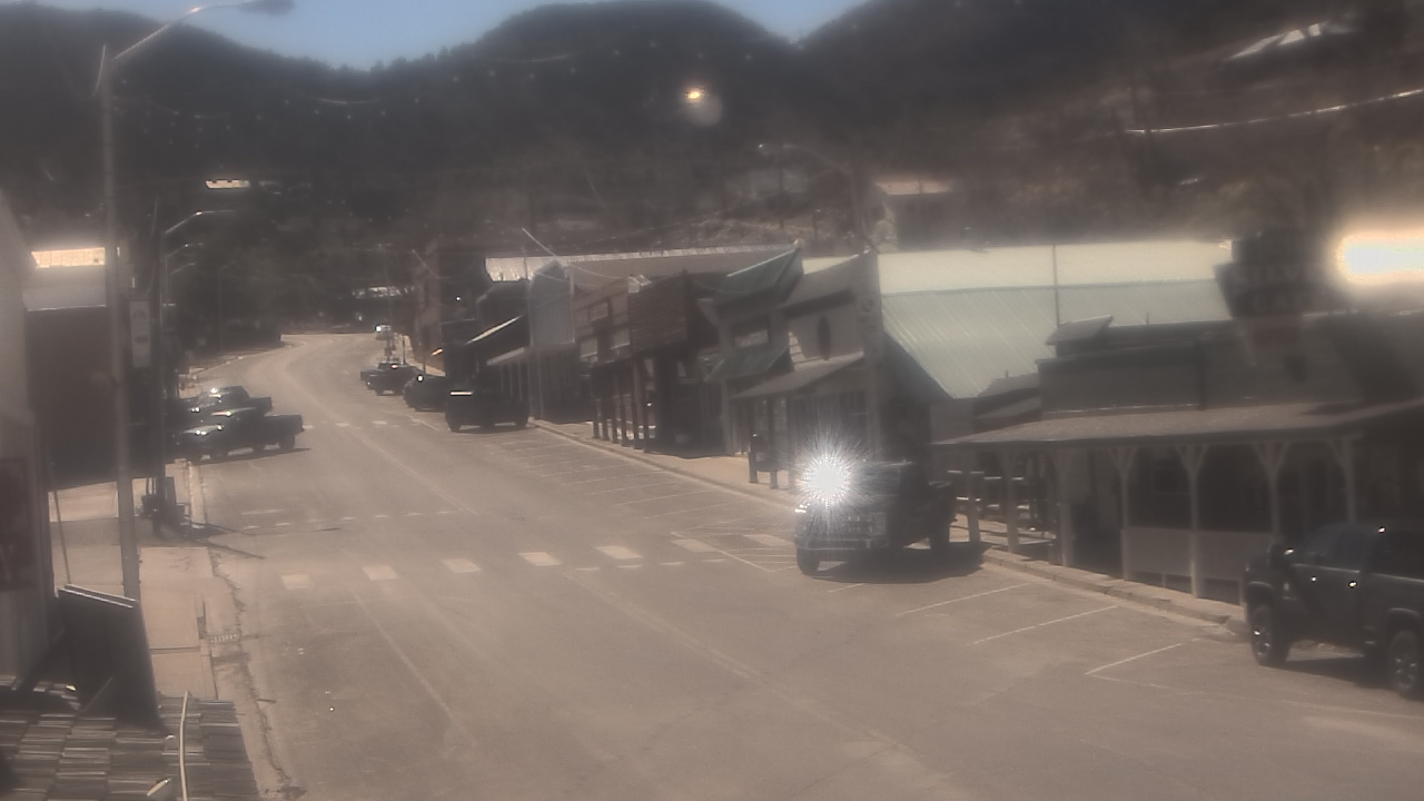 Thumbnail for current weather camera view from Overland Hotel in Pioche, Nevada