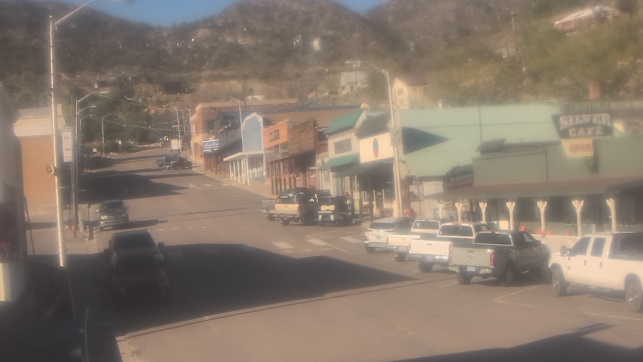 Thumbnail for current weather camera view from Overland Hotel in Pioche, Nevada