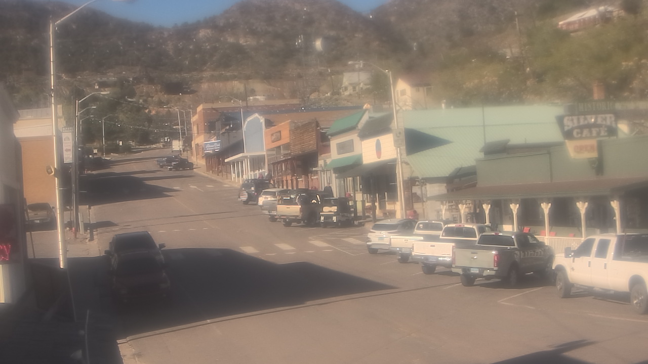 Thumbnail for current weather camera view from Overland Hotel in Pioche, Nevada
