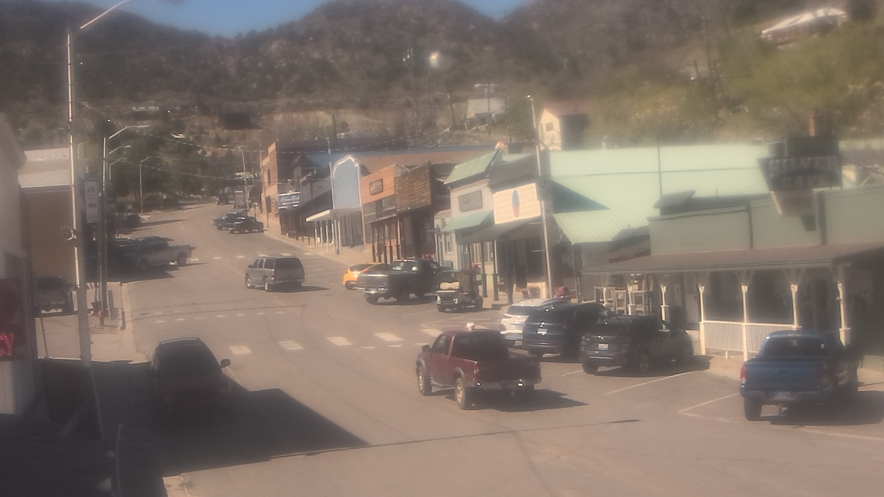 Thumbnail for current weather camera view from Overland Hotel in Pioche, Nevada