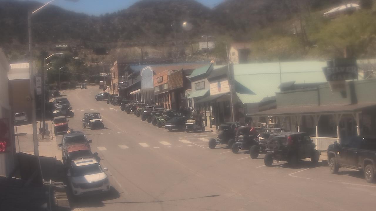 Thumbnail for current weather camera view from Overland Hotel in Pioche, Nevada