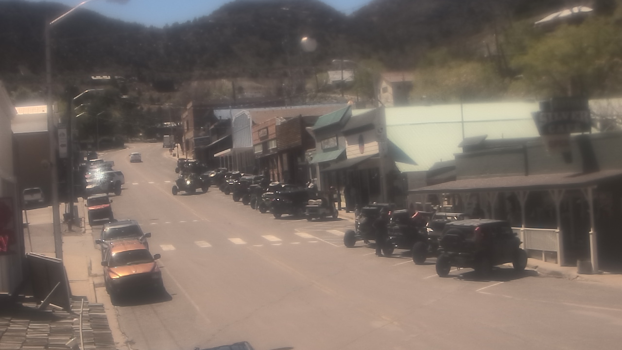 Thumbnail for current weather camera view from Overland Hotel in Pioche, Nevada