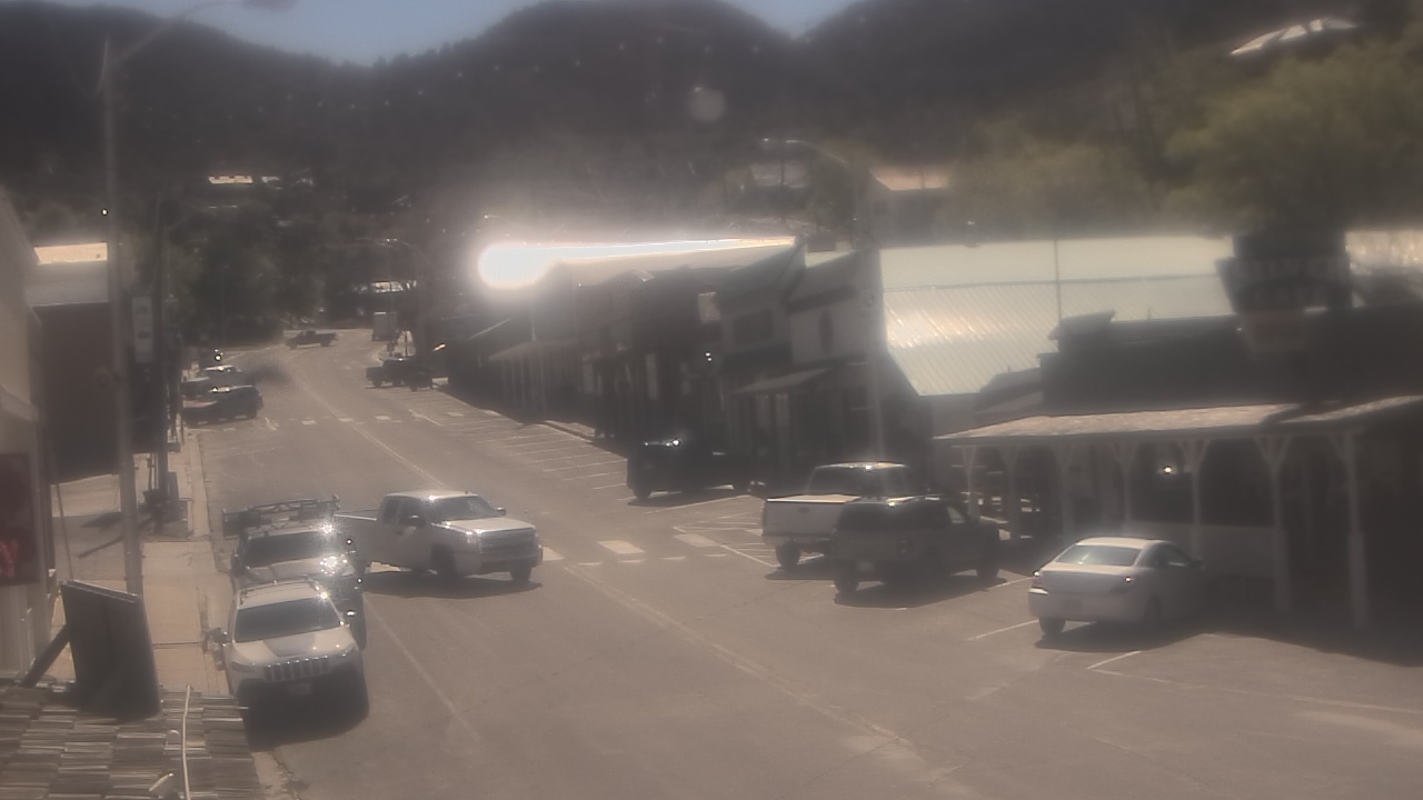 Thumbnail for current weather camera view from Overland Hotel in Pioche, Nevada