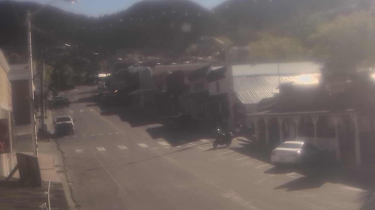 Thumbnail for current weather camera view from Overland Hotel in Pioche, Nevada