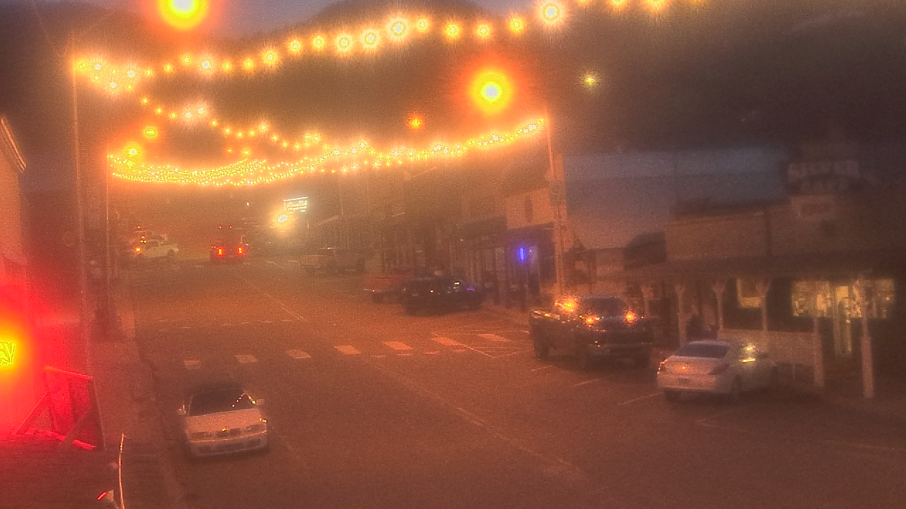 Thumbnail for current weather camera view from Overland Hotel in Pioche, Nevada