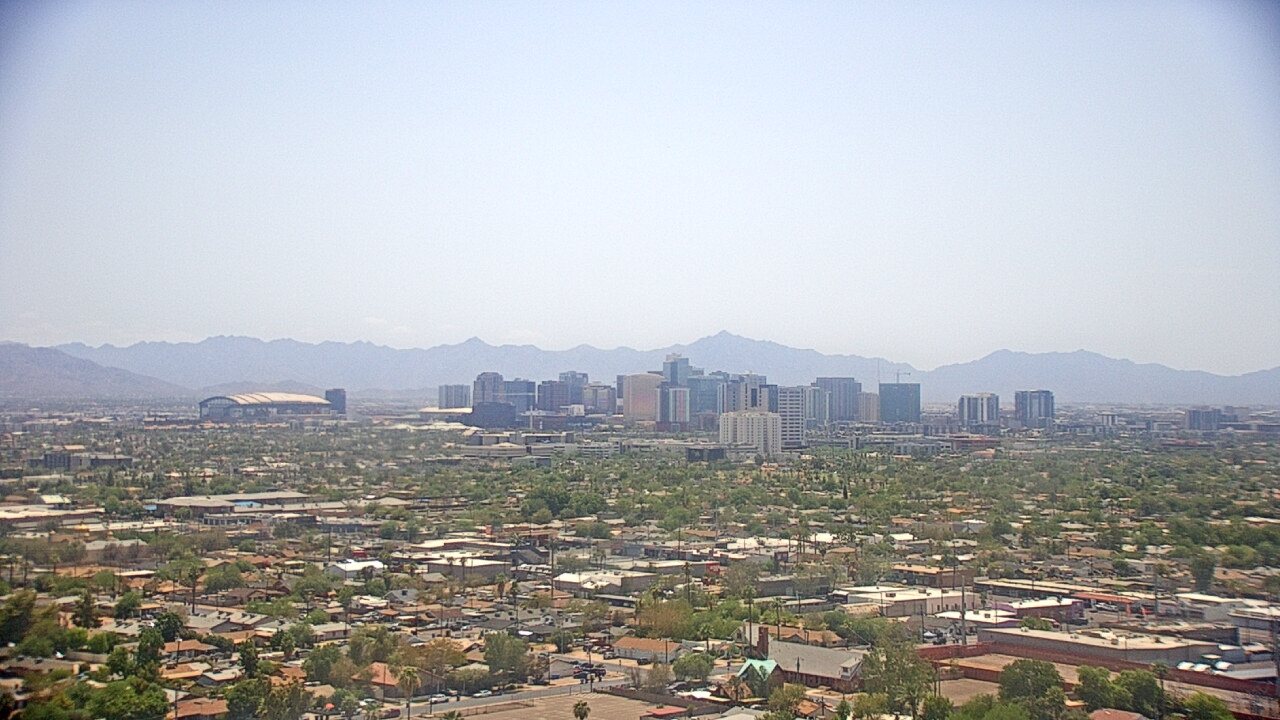 Thumbnail for current weather camera view from Phoenix Children`s Hospital in Phoenix, Arizona