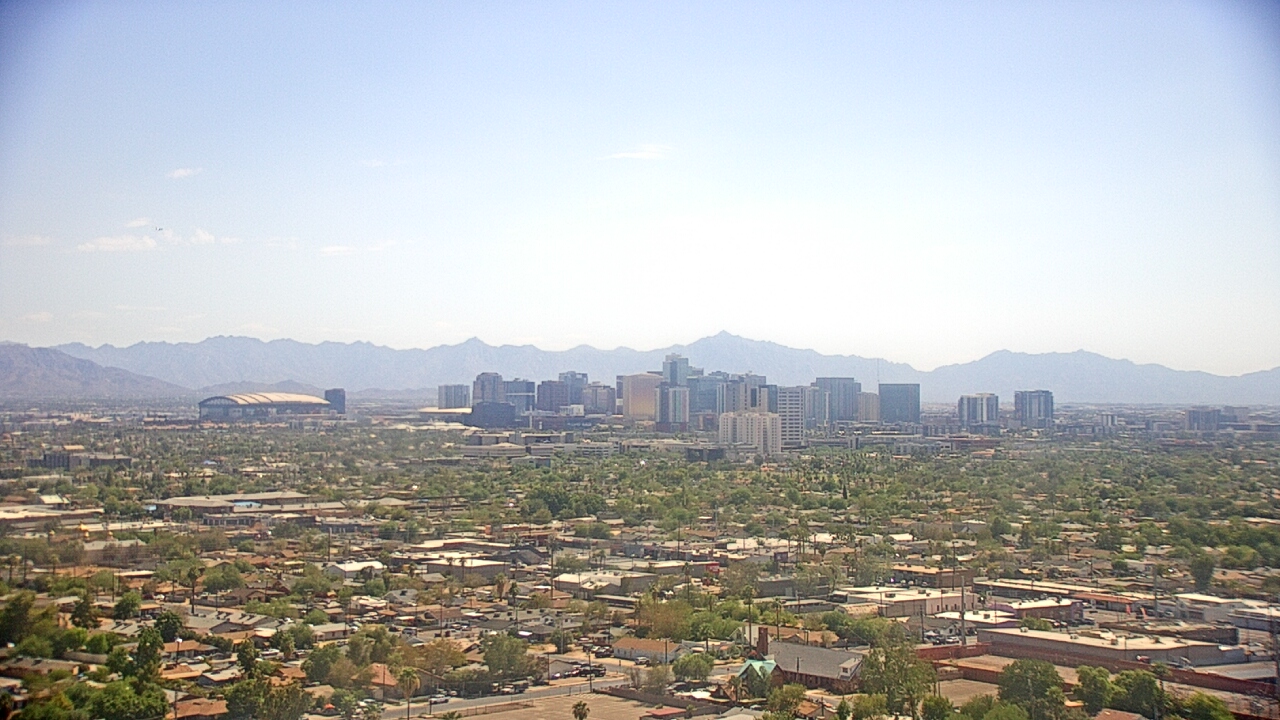 Thumbnail for current weather camera view from Phoenix Children`s Hospital in Phoenix, Arizona