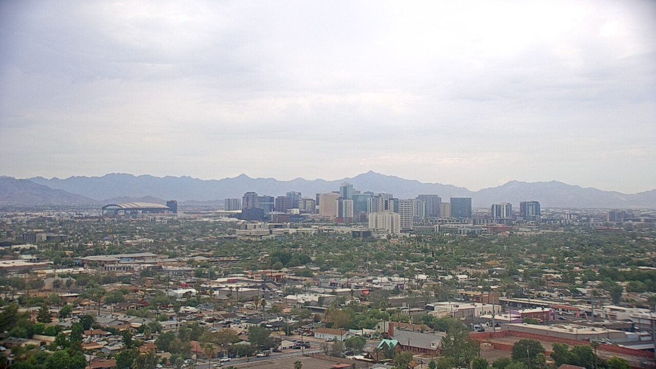 Thumbnail for current weather camera view from Phoenix Children`s Hospital in Phoenix, Arizona