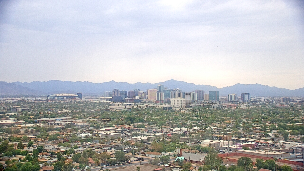 Thumbnail for current weather camera view from Phoenix Children`s Hospital in Phoenix, Arizona