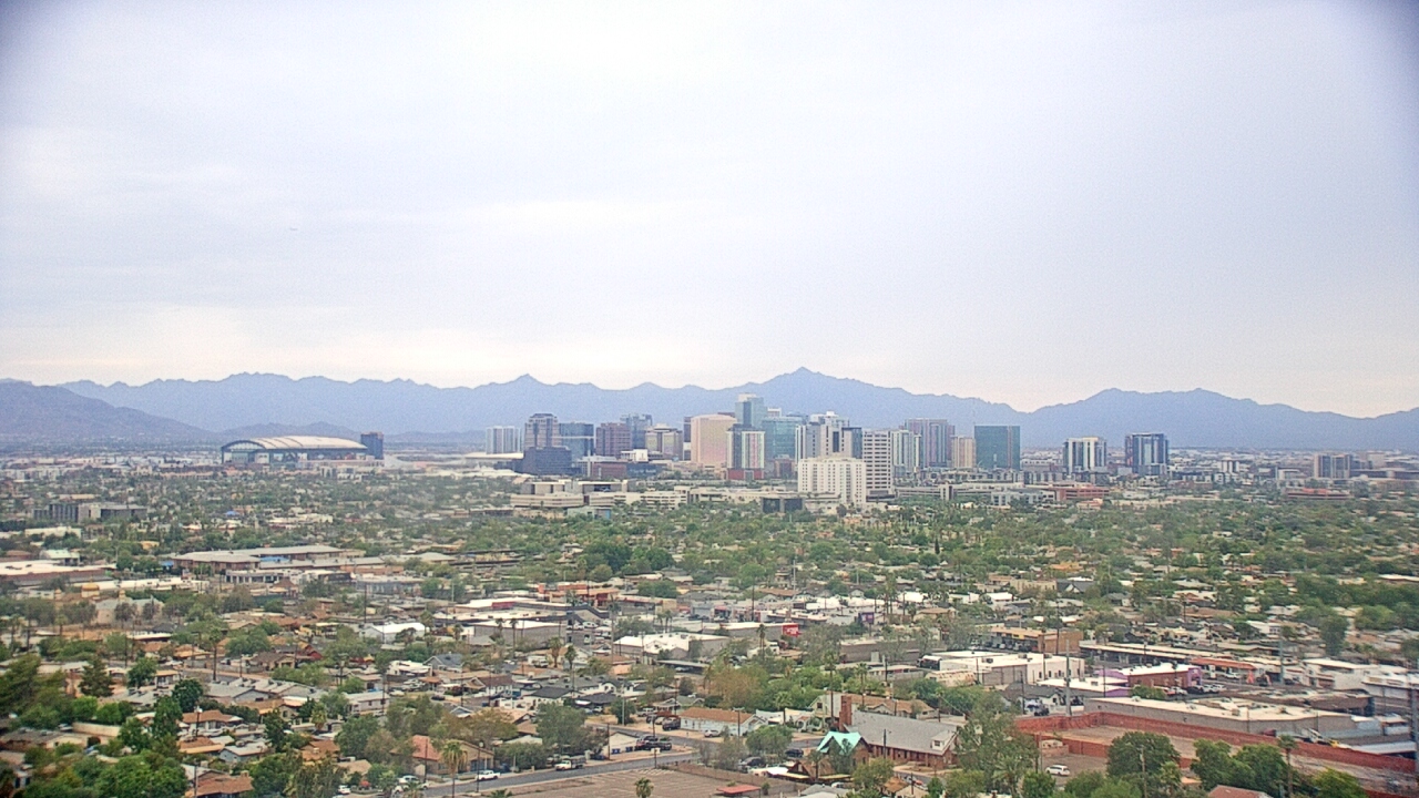 Thumbnail for current weather camera view from Phoenix Children`s Hospital in Phoenix, Arizona