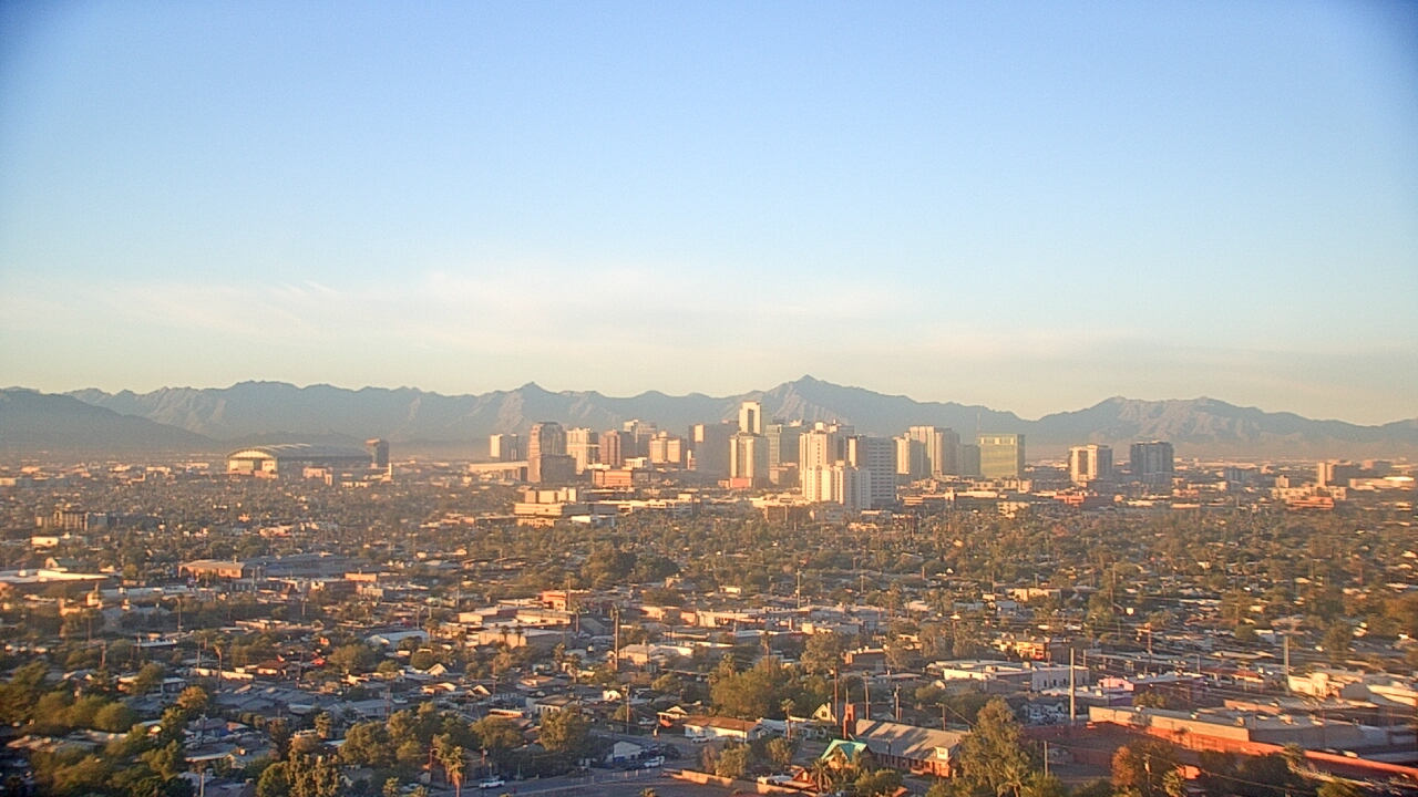 Thumbnail for current weather camera view from Phoenix Children`s Hospital in Phoenix, Arizona