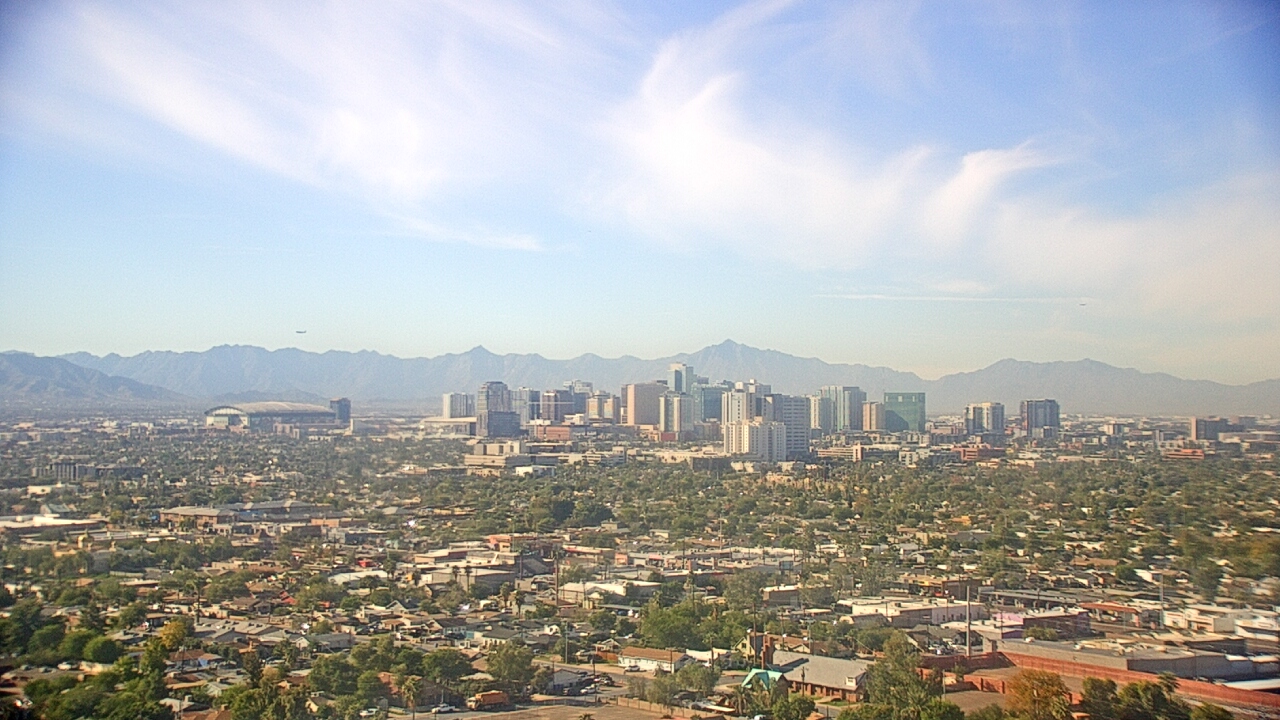 Thumbnail for current weather camera view from Phoenix Children`s Hospital in Phoenix, Arizona