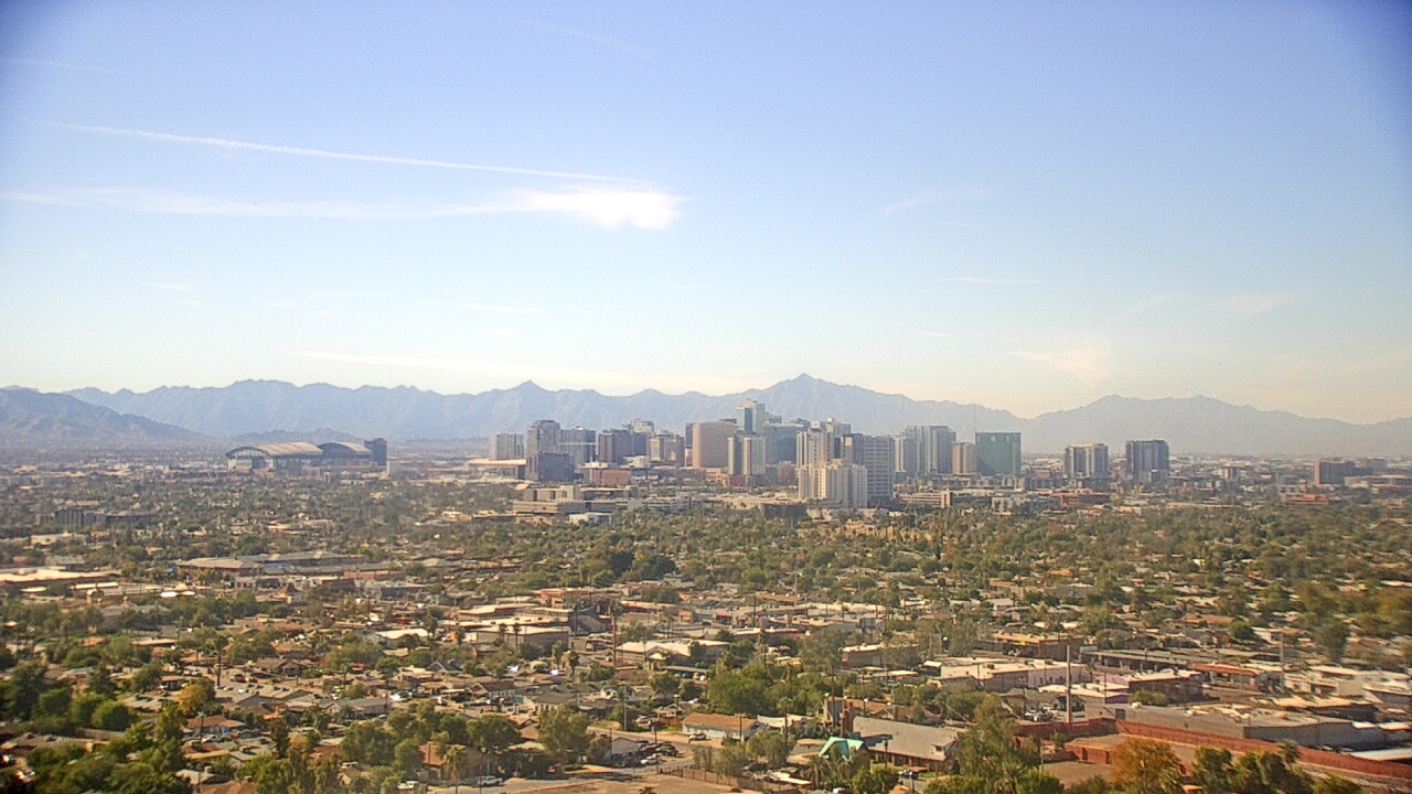 Thumbnail for current weather camera view from Phoenix Children`s Hospital in Phoenix, Arizona