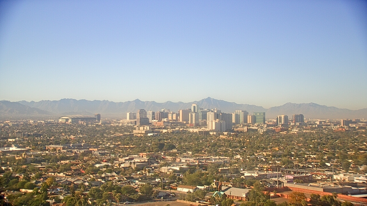 Thumbnail for current weather camera view from Phoenix Children`s Hospital in Phoenix, Arizona