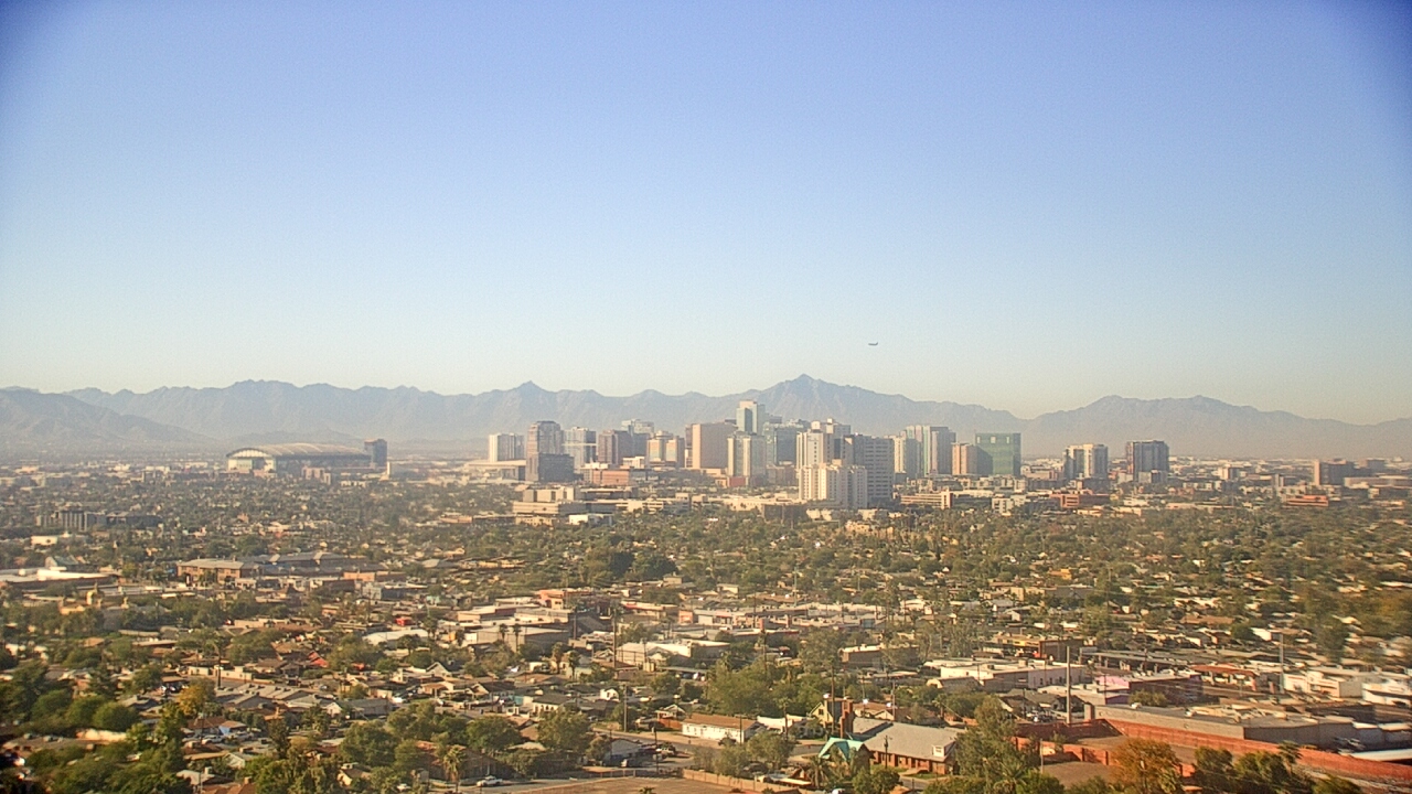 Thumbnail for current weather camera view from Phoenix Children`s Hospital in Phoenix, Arizona