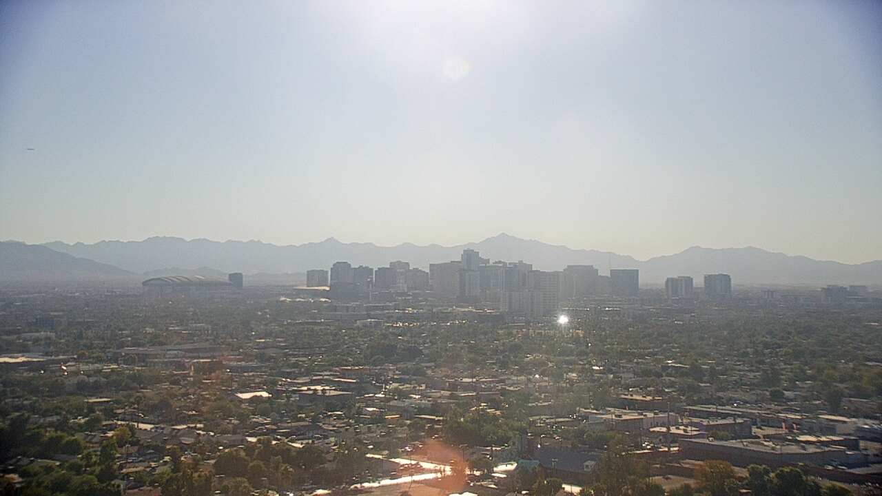 Thumbnail for current weather camera view from Phoenix Children`s Hospital in Phoenix, Arizona