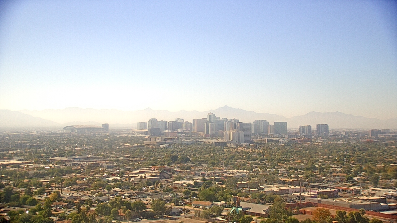 Thumbnail for current weather camera view from Phoenix Children`s Hospital in Phoenix, Arizona