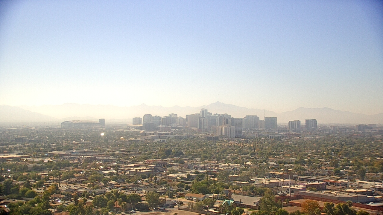 Thumbnail for current weather camera view from Phoenix Children`s Hospital in Phoenix, Arizona
